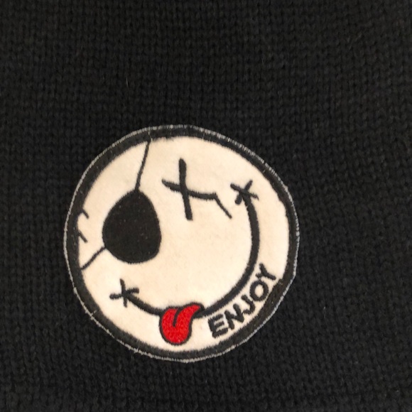 NWOT SOLD OUT Lauren Moshi Cashmere Slouch Beanie - Picture 2 of 3